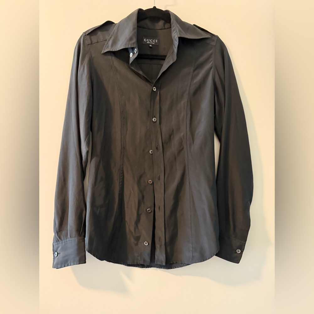 GUCCI Black Blouse